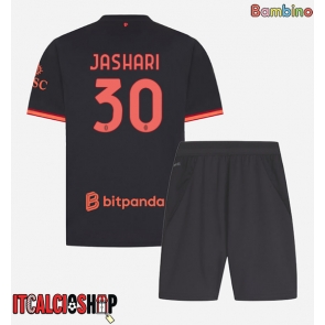 AC Milan Ardon Jashari #30 Terza Maglia Bambino 2026-27 Manica Corta (+ Pantaloni corti)